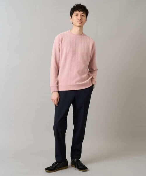 a.v.v / アー・ヴェ・ヴェ スウェット | 【イージーケア/毛玉になりにくい】ヘリンボーン起毛セミワイドシルエットプルオーバー【洗濯機で洗える】 | 詳細3