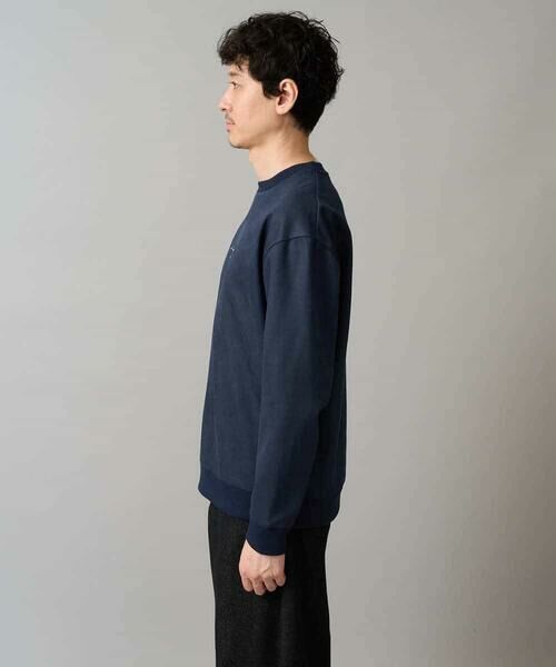 a.v.v / アー・ヴェ・ヴェ スウェット | 【イージーケア/毛玉になりにくい】ツイルエンボスフェイクスエードミニロゴプルオーバー【洗濯機で洗える】 | 詳細14