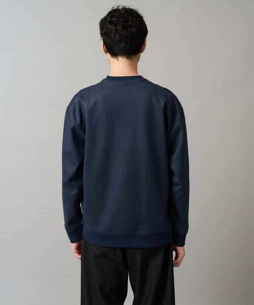 a.v.v / アー・ヴェ・ヴェ スウェット | 【イージーケア/毛玉になりにくい】ツイルエンボスフェイクスエードミニロゴプルオーバー【洗濯機で洗える】 | 詳細15