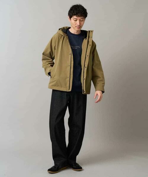 a.v.v / アー・ヴェ・ヴェ スウェット | 【イージーケア/毛玉になりにくい】ツイルエンボスフェイクスエードミニロゴプルオーバー【洗濯機で洗える】 | 詳細6