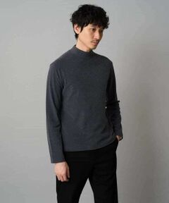 a.v.v / アー・ヴェ・ヴェ カットソー | カチオンストレッチモックネックスＴシャツ〈ON/OFF SERIES〉