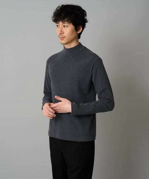 a.v.v / アー・ヴェ・ヴェ カットソー | カチオンストレッチモックネックスＴシャツ〈ON/OFF SERIES〉 | 詳細11