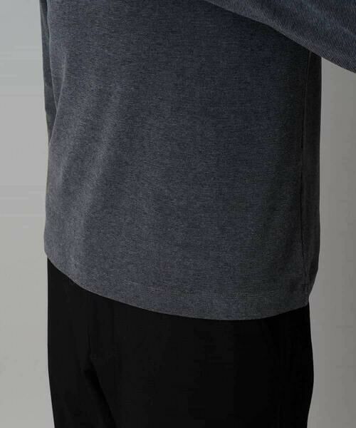 a.v.v / アー・ヴェ・ヴェ カットソー | カチオンストレッチモックネックスＴシャツ〈ON/OFF SERIES〉 | 詳細17