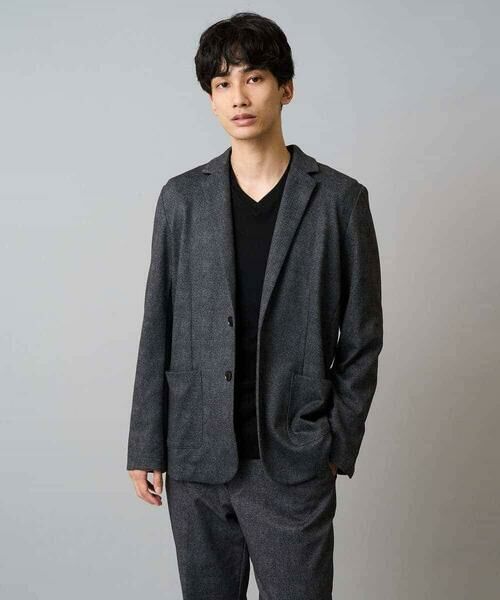 a.v.v / アー・ヴェ・ヴェ カットソー | 【イージーケア/洗濯機で洗える】アゼダブルフェイスVネックＴシャツ　通勤/ビジネス/ジャケット〈ON/OFF SERIES〉 | 詳細28