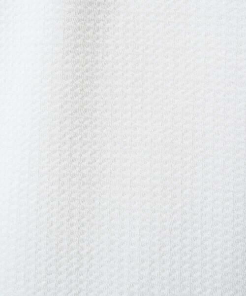 a.v.v / アー・ヴェ・ヴェ カットソー | 【イージーケア/洗濯機で洗える】千鳥ジャカードVネックTシャツ　通勤/ビジネス/ジャケット〈ON/OFF SERIES〉 | 詳細22