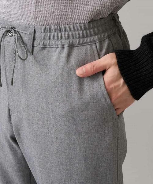 a.v.v / アー・ヴェ・ヴェ チノ・ワークパンツ | メランジストレッチセミルーズパンツ【イージーケア/洗濯機で洗える】 | 詳細10