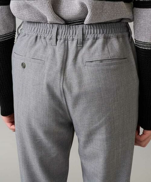 a.v.v / アー・ヴェ・ヴェ チノ・ワークパンツ | メランジストレッチセミルーズパンツ【イージーケア/洗濯機で洗える】 | 詳細11