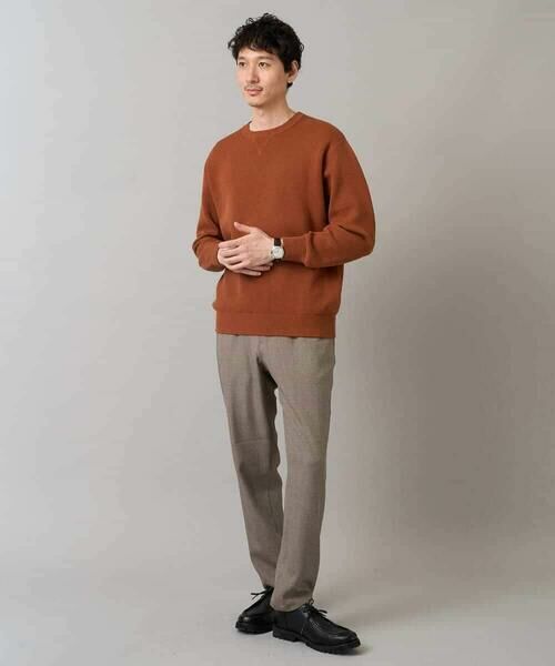 a.v.v / アー・ヴェ・ヴェ チノ・ワークパンツ | メランジストレッチセミルーズパンツ【イージーケア/洗濯機で洗える】 | 詳細26