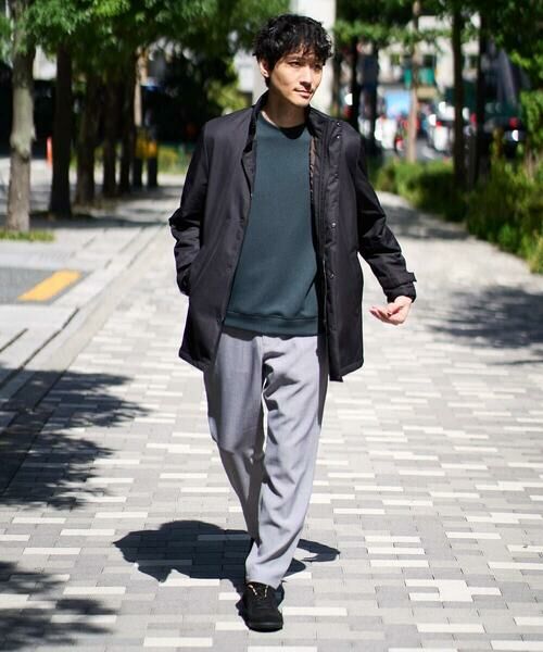 a.v.v / アー・ヴェ・ヴェ チノ・ワークパンツ | メランジストレッチセミルーズパンツ【イージーケア/洗濯機で洗える】 | 詳細30