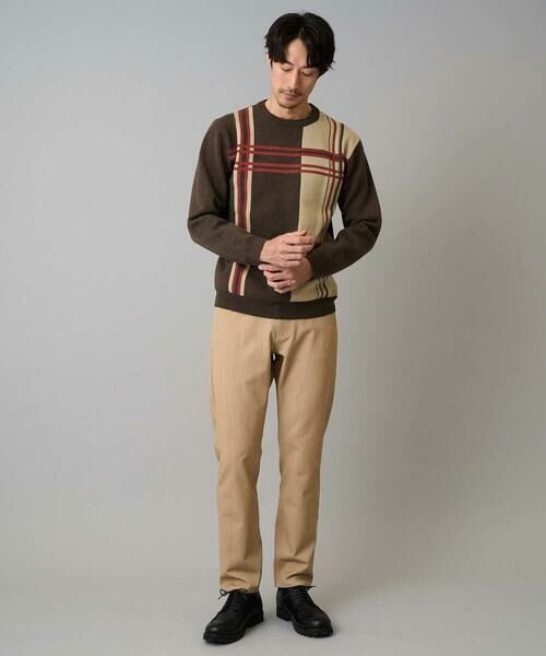 a.v.v / アー・ヴェ・ヴェ チノ・ワークパンツ | 【イージーケア/洗濯機で洗える】ピケストレッチ5ポケットパンツ | 詳細1