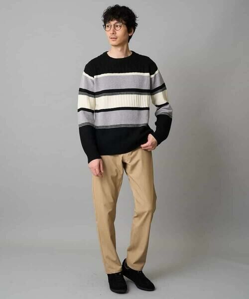 a.v.v / アー・ヴェ・ヴェ チノ・ワークパンツ | 【イージーケア/洗濯機で洗える】ピケストレッチ5ポケットパンツ | 詳細6