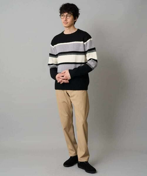 a.v.v / アー・ヴェ・ヴェ チノ・ワークパンツ | 【イージーケア/洗濯機で洗える】ピケストレッチ5ポケットパンツ | 詳細7