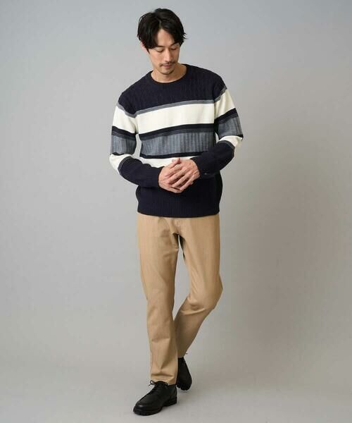 a.v.v / アー・ヴェ・ヴェ チノ・ワークパンツ | 【イージーケア/洗濯機で洗える】ピケストレッチ5ポケットパンツ | 詳細9