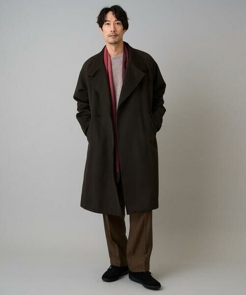 a.v.v / アー・ヴェ・ヴェ その他パンツ | 【イージーケア/毛玉になりにくい】ヘリンボーンベルト付イージーワイドスラックス【ストレッチ/洗濯機で洗える】セットアップ対応 | 詳細6