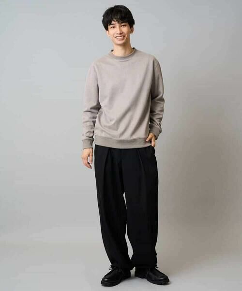 a.v.v / アー・ヴェ・ヴェ その他パンツ | 【毛玉になりにくい/ストレッチ】ツイルストレッチ切替オーバーパンツ【洗濯機で洗える】 | 詳細13