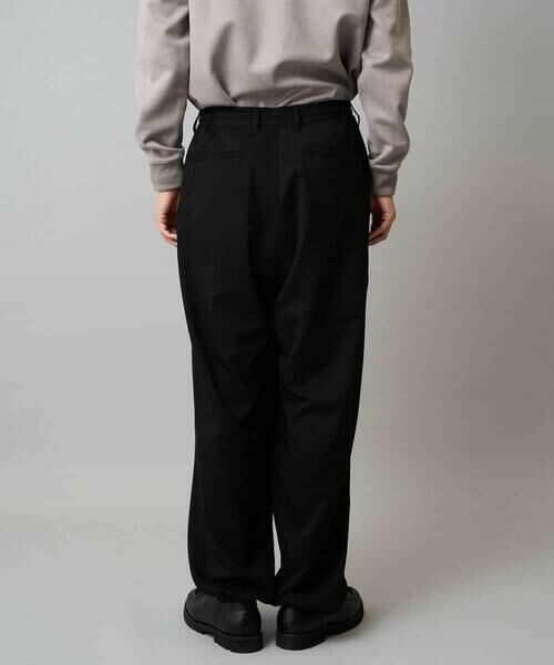 a.v.v / アー・ヴェ・ヴェ その他パンツ | 【毛玉になりにくい/ストレッチ】ツイルストレッチ切替オーバーパンツ【洗濯機で洗える】 | 詳細23