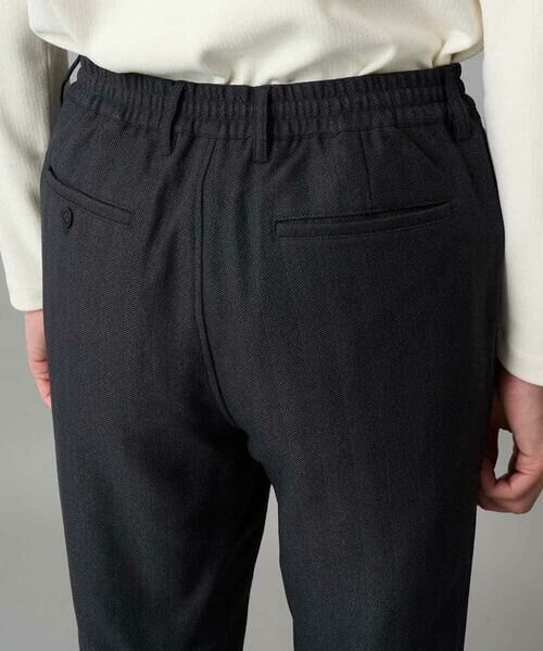 a.v.v / アー・ヴェ・ヴェ チノ・ワークパンツ | LANATECヘリンボーンセミルーズパンツ【イージーケア/毛玉になりにくい/ストレッチ/洗濯機で洗える】 | 詳細26