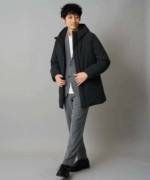 a.v.v / アー・ヴェ・ヴェ チノ・ワークパンツ | LANATECヘリンボーンセミルーズパンツ【イージーケア/毛玉になりにくい/ストレッチ/洗濯機で洗える】 | 詳細6