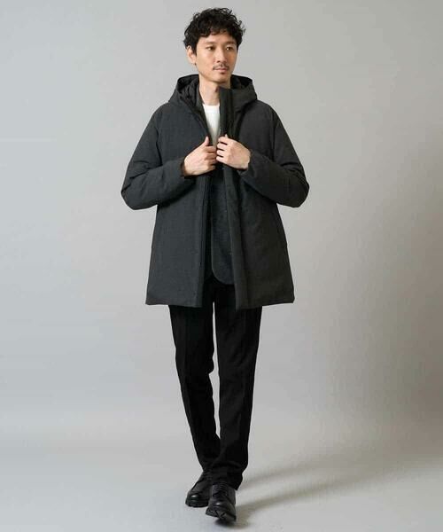 a.v.v / アー・ヴェ・ヴェ ダウンジャケット・ベスト | 【雑誌MonoMax12月号掲載】ラミネートダウンフードコート【軽量/撥水】 | 詳細1