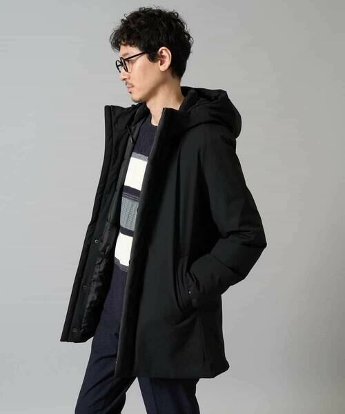 a.v.v / アー・ヴェ・ヴェ ダウンジャケット・ベスト | 【雑誌MonoMax12月号掲載】ラミネートダウンフードコート【軽量/撥水】 | 詳細13