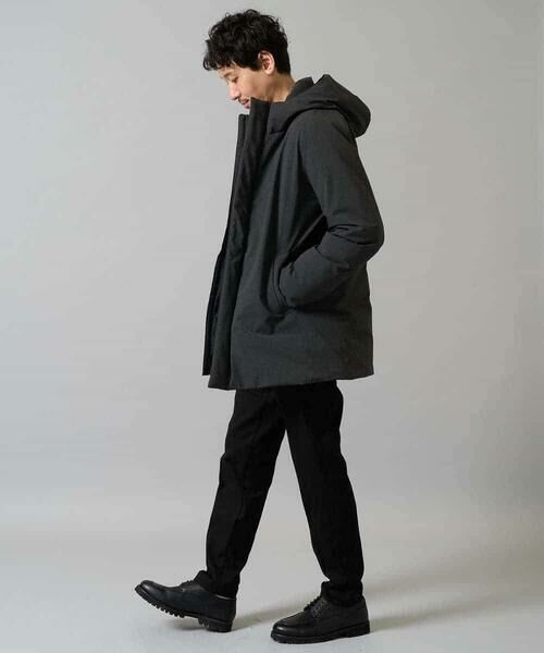 a.v.v / アー・ヴェ・ヴェ ダウンジャケット・ベスト | 【雑誌MonoMax12月号掲載】ラミネートダウンフードコート【軽量/撥水】 | 詳細4