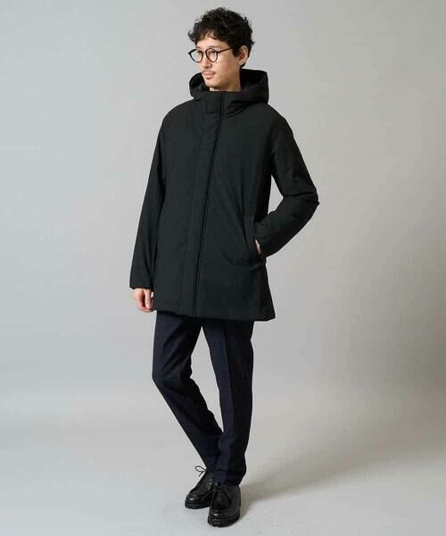 a.v.v / アー・ヴェ・ヴェ ダウンジャケット・ベスト | 【雑誌MonoMax12月号掲載】ラミネートダウンフードコート【軽量/撥水】 | 詳細8