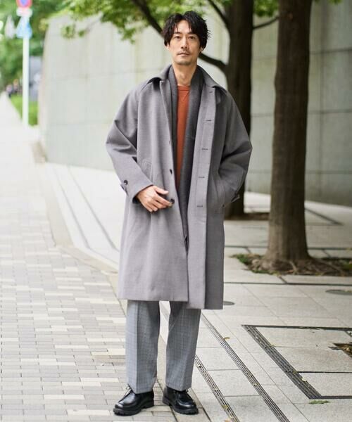 a.v.v / アー・ヴェ・ヴェ ステンカラーコート | ワイドシルエットステンカラーコート | 詳細1