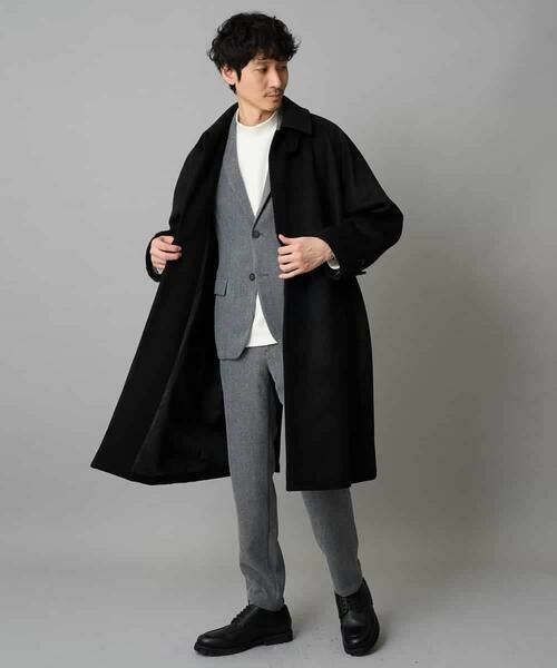 a.v.v / アー・ヴェ・ヴェ ステンカラーコート | ワイドシルエットステンカラーコート | 詳細11