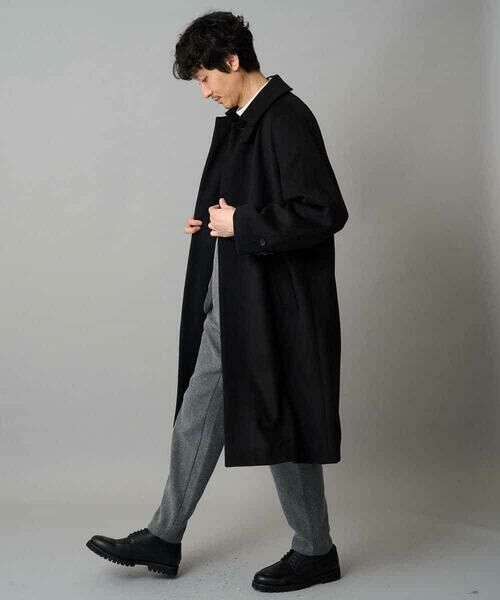 a.v.v / アー・ヴェ・ヴェ ステンカラーコート | ワイドシルエットステンカラーコート | 詳細12