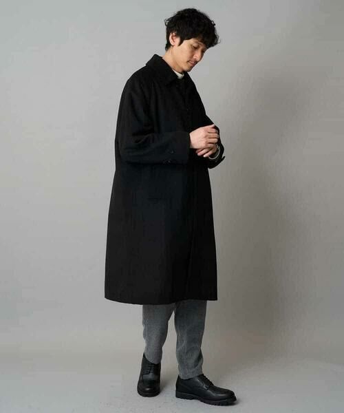 a.v.v / アー・ヴェ・ヴェ ステンカラーコート | ワイドシルエットステンカラーコート | 詳細13