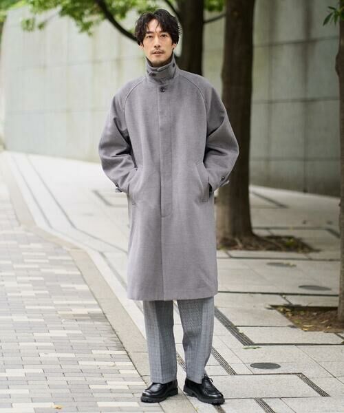 a.v.v / アー・ヴェ・ヴェ ステンカラーコート | ワイドシルエットステンカラーコート | 詳細3