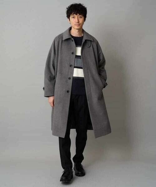 a.v.v / アー・ヴェ・ヴェ ステンカラーコート | ワイドシルエットステンカラーコート | 詳細5