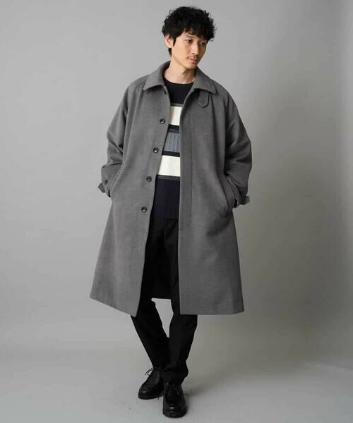 a.v.v / アー・ヴェ・ヴェ ステンカラーコート | ワイドシルエットステンカラーコート | 詳細6