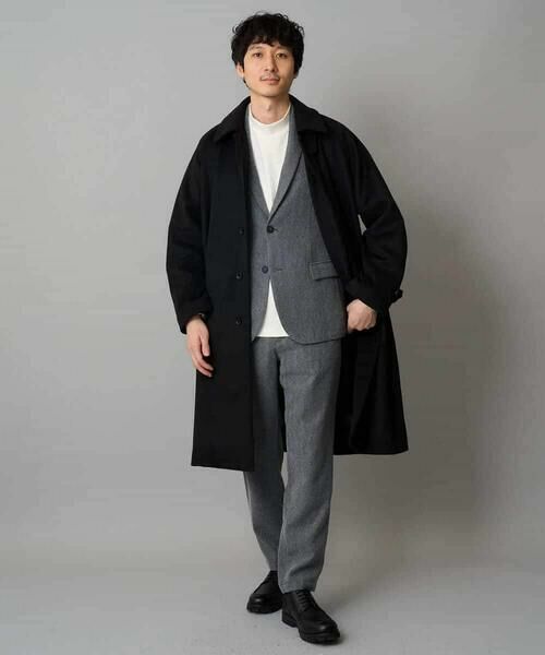 a.v.v / アー・ヴェ・ヴェ ステンカラーコート | ワイドシルエットステンカラーコート | 詳細9