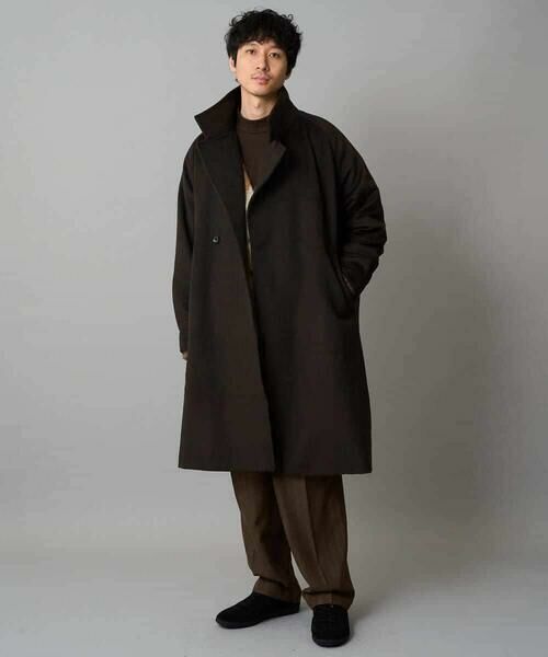 a.v.v / アー・ヴェ・ヴェ その他アウター | ワイドシルエットスタンドカラーコート | 詳細1