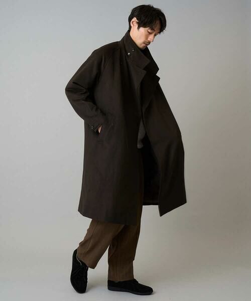 a.v.v / アー・ヴェ・ヴェ その他アウター | ワイドシルエットスタンドカラーコート | 詳細12