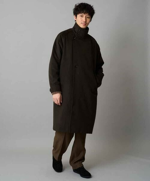 a.v.v / アー・ヴェ・ヴェ その他アウター | ワイドシルエットスタンドカラーコート | 詳細6