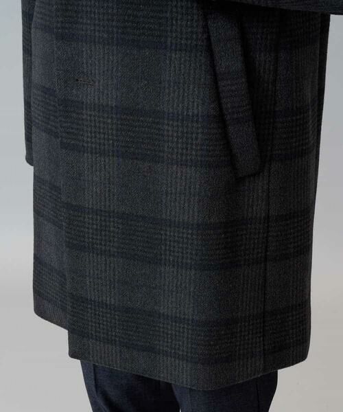 a.v.v / アー・ヴェ・ヴェ その他アウター | ウールライトビーバーチェックチェスターコート | 詳細12