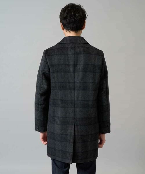 a.v.v / アー・ヴェ・ヴェ その他アウター | ウールライトビーバーチェックチェスターコート | 詳細8