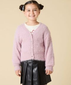 a.v.v / アー・ヴェ・ヴェ カーディガン・ボレロ | [120-160]フェザー調カーディガン