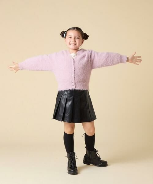 a.v.v / アー・ヴェ・ヴェ カーディガン・ボレロ | [120-160]フェザー調カーディガン | 詳細2