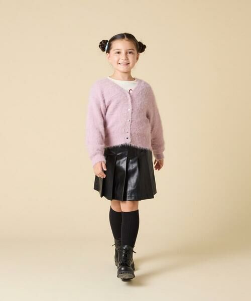 a.v.v / アー・ヴェ・ヴェ カーディガン・ボレロ | [120-160]フェザー調カーディガン | 詳細3