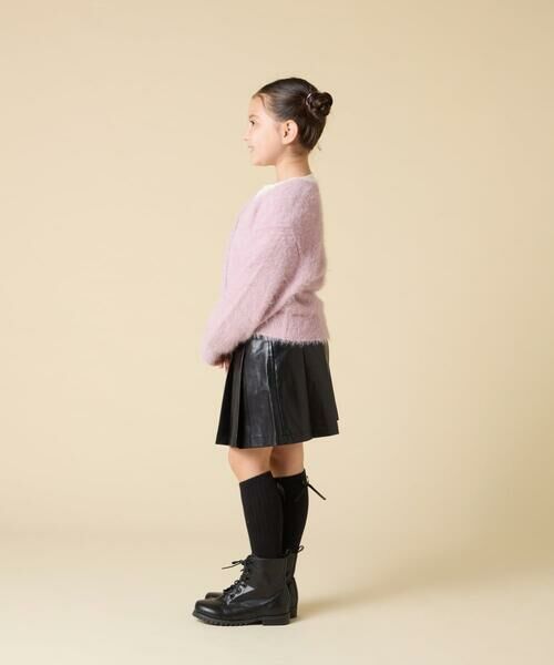 a.v.v / アー・ヴェ・ヴェ カーディガン・ボレロ | [120-160]フェザー調カーディガン | 詳細4