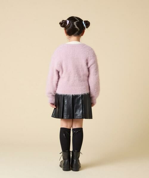 a.v.v / アー・ヴェ・ヴェ カーディガン・ボレロ | [120-160]フェザー調カーディガン | 詳細5