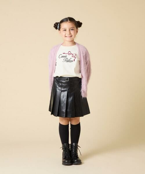 a.v.v / アー・ヴェ・ヴェ カーディガン・ボレロ | [120-160]フェザー調カーディガン | 詳細7