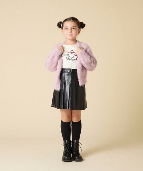 a.v.v / アー・ヴェ・ヴェ カーディガン・ボレロ | [120-160]フェザー調カーディガン | 詳細9