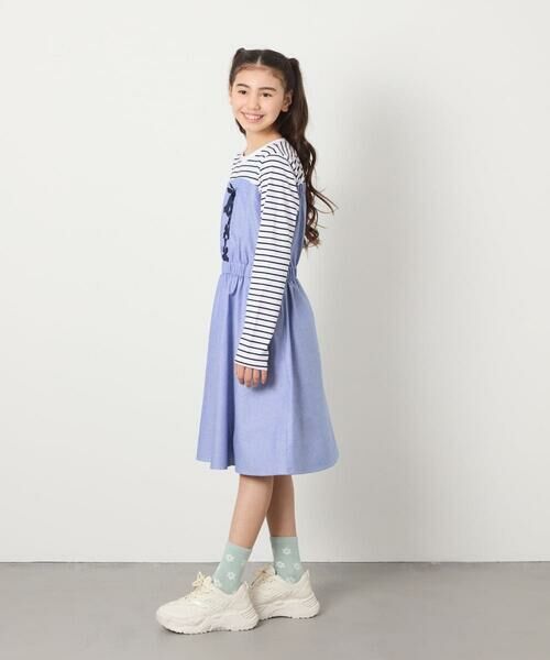 a.v.v / アー・ヴェ・ヴェ ロング・マキシ丈ワンピース | [120-160]レースアップドッキングワンピ | 詳細19