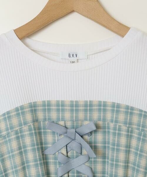 a.v.v / アー・ヴェ・ヴェ ロング・マキシ丈ワンピース | [120-160]レースアップドッキングワンピ | 詳細26