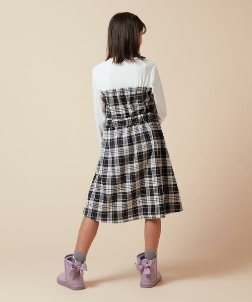 a.v.v / アー・ヴェ・ヴェ ロング・マキシ丈ワンピース | [100-160]フロントボタンドッキングワンピース | 詳細16