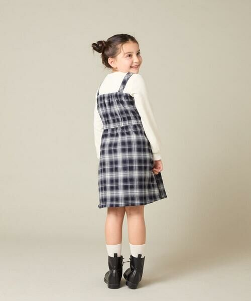 a.v.v / アー・ヴェ・ヴェ ロング・マキシ丈ワンピース | [120-160]トレーナードッキングワンピース | 詳細10